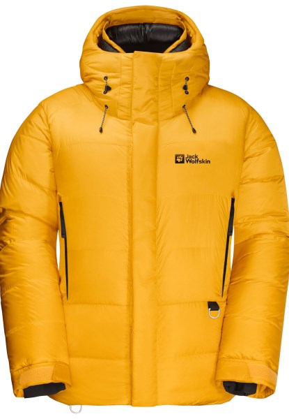 Hot Jack Wolfskin 1995-serie Donzen Hoody Forse Geel Xt