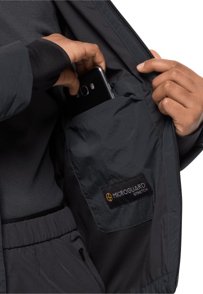Fietsjack Voor Woon-werkverkeer Met Origins Jack Wolfskin Phantom