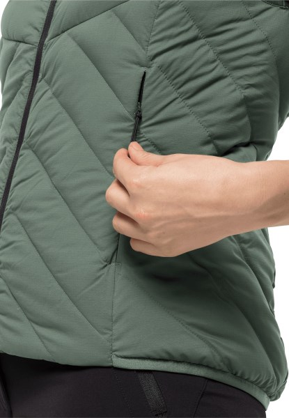 Jack Wolfskin Athletic Vest W Hedge Groen Nieuw