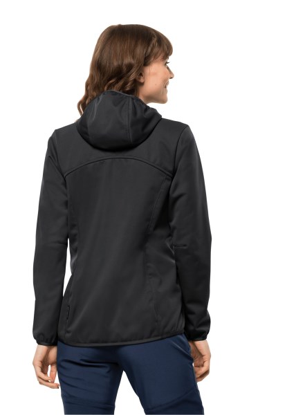 Windhain Hoody W Hot Jack Wolfskin Zwart