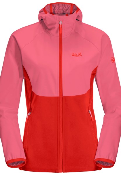 Grenadine Originele Jack Wolfskin Go Hike Softshell W
