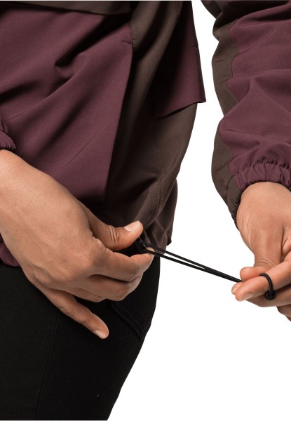 Winter Druif Warm Bernauer Halfzip W Jack Wolfskin