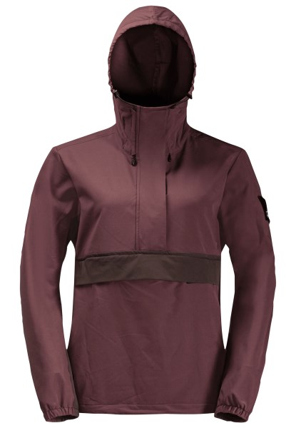Winter Druif Warm Bernauer Halfzip W Jack Wolfskin