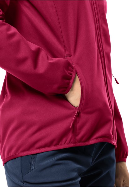 Cranberry Windhain Hoodie Met Jack Wolfskin Best