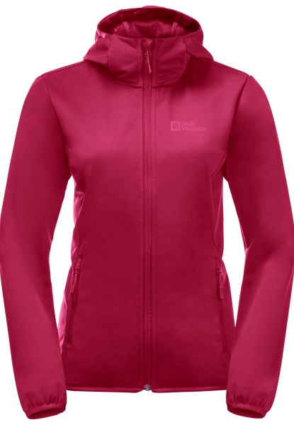 Cranberry Windhain Hoodie Met Jack Wolfskin Best