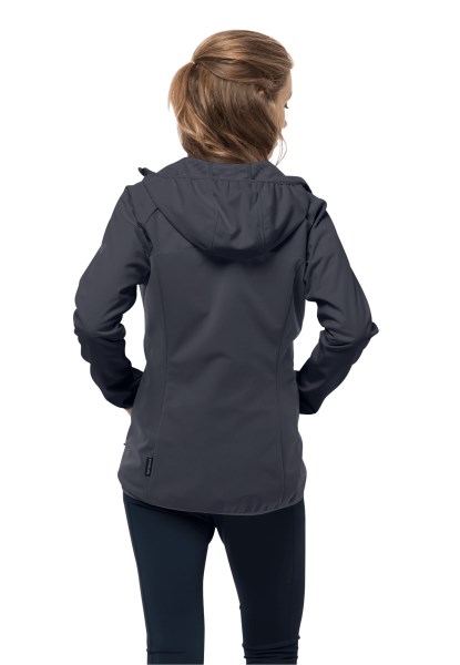 Jack Wolfskin Origins Grafiet Go Hike Softshell W