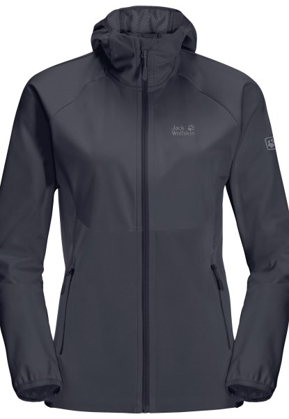 Jack Wolfskin Origins Grafiet Go Hike Softshell W