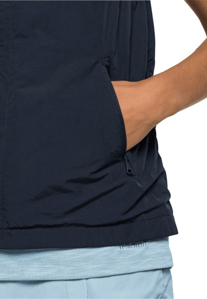 Jack Wolfskin Lichtgewicht Vest W Warm Nachtblauw