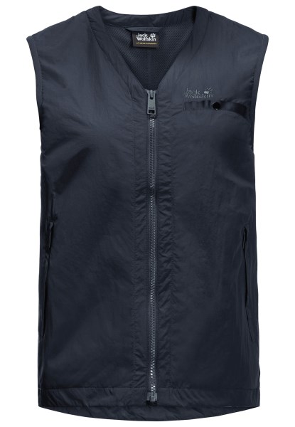 Jack Wolfskin Lichtgewicht Vest W Warm Nachtblauw