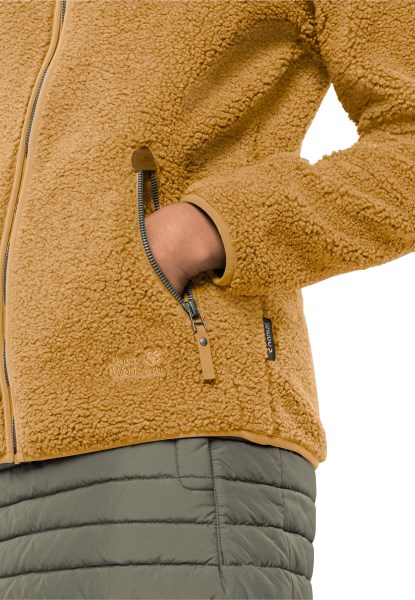 Merken Jack Wolfskin Amber Goud Hoog Krullend Jack W