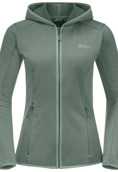 Best Hedge Green Baiselberg Hooded Fz W Jack Wolfskin