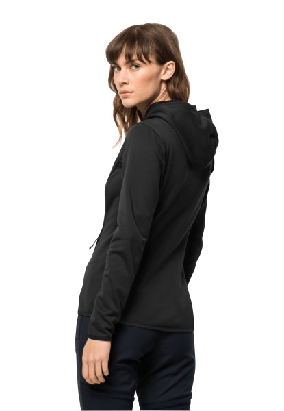 Baiselberg Hooded Fz W Jack Wolfskin Zwart Nieuw