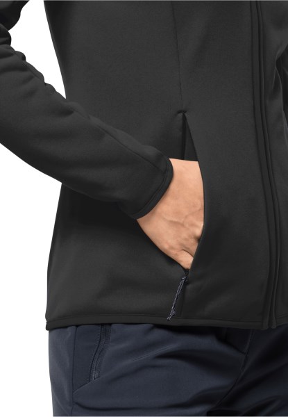 Baiselberg Hooded Fz W Jack Wolfskin Zwart Nieuw
