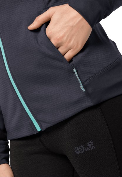 Graphite Jack Wolfskin Hydro Grid Fleece W Collectie