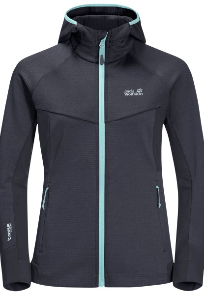 Graphite Jack Wolfskin Hydro Grid Fleece W Collectie