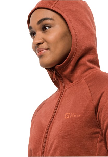 Herfst Rode Collecties Jack Wolfskin Waldsee Jack Met Capuchon W