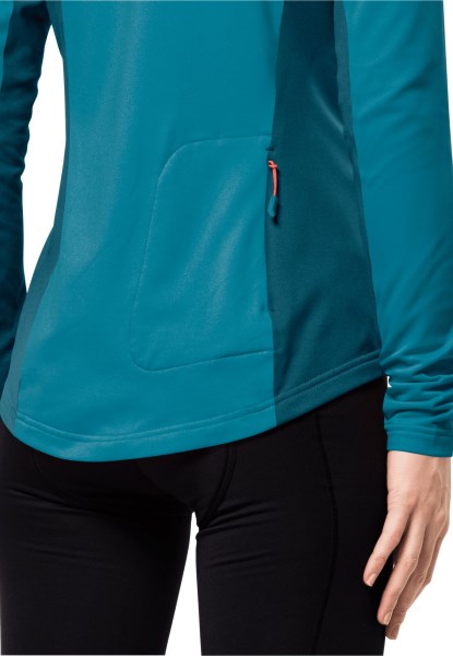 Morobbia Fz W Merken Zoetwater Blauwe Jack Wolfskin