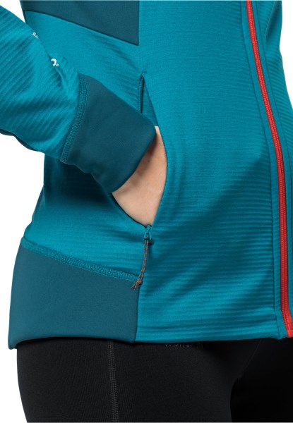 Jack Wolfskin Zoetwaterblauw Original Hydro Grid Fleece W