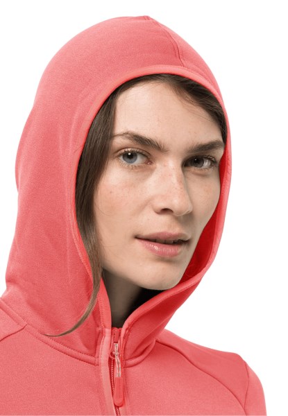 Turbulentie Fleece Met Beste Jack Wolfskin Desert Rose