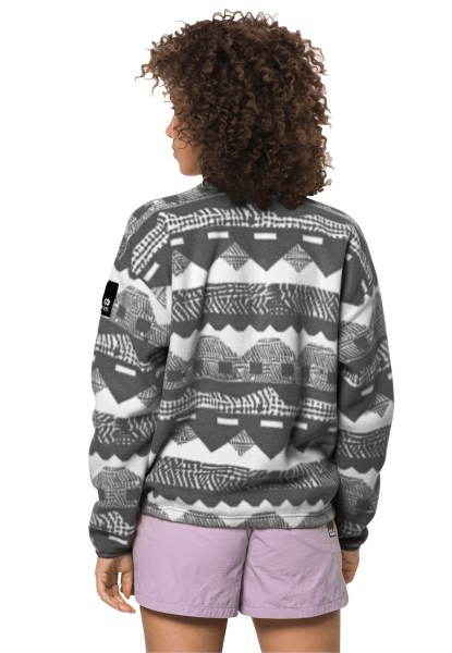 Jack Wolfskin Brands 365 Rebel Bedrukte Fleece Met Phantom All-over