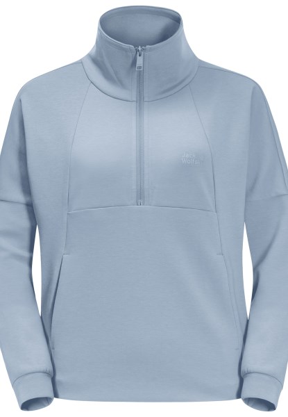Jack Wolfskin Original Blue Fog New Haven Halve Rits W