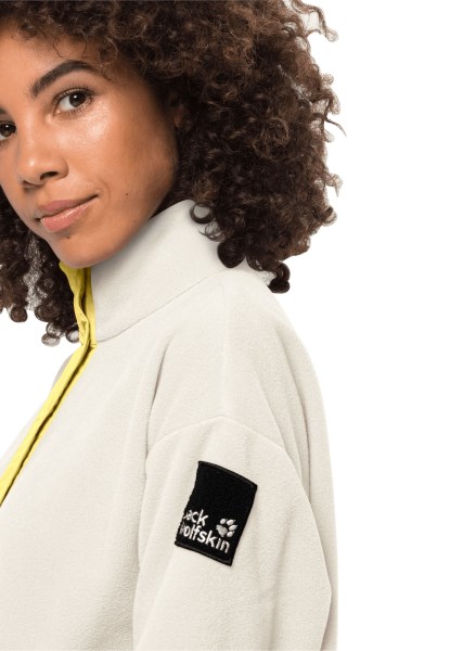 Katoen Wit Jack Wolfskin New 365 Rebel Fleece W