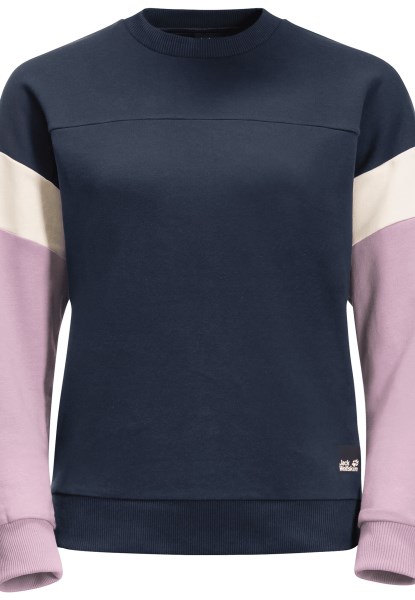 Brand 365 Rebel Crew W Jack Wolfskin Nachtblauw