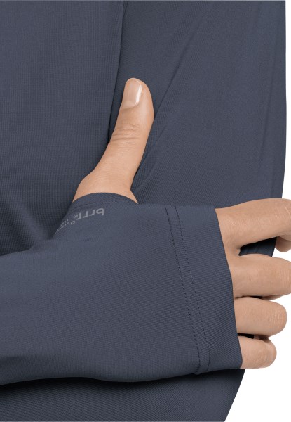 Tasman L/s W Jack Wolfskin Merk Ombre Blauw