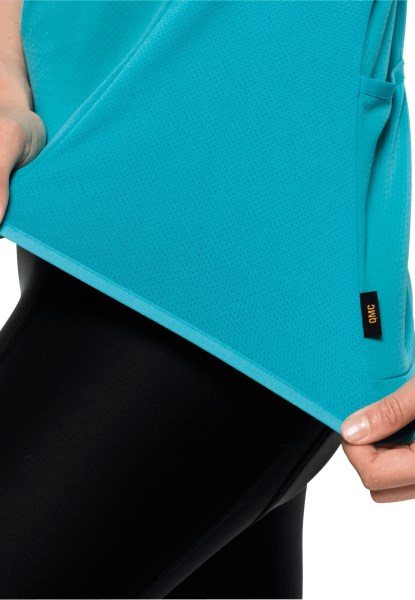 Fashion Tourer Fullzip T W Jack Wolfskin Donker Aqua