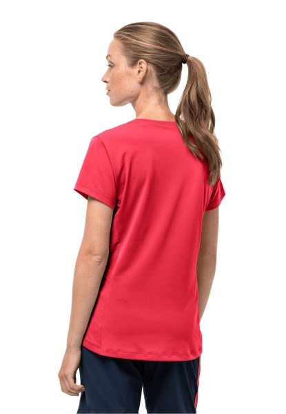 Smalt T W Fashion Tulp Rode Jack Wolfskin
