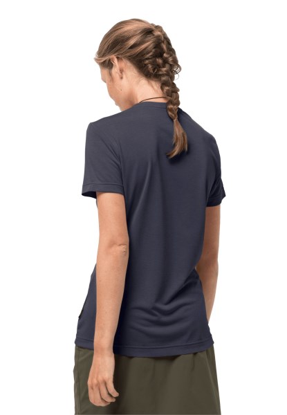 Collecties Crosstrail T Dames Jack Wolfskin Grafiet