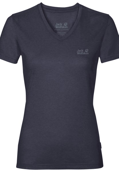 Collecties Crosstrail T Dames Jack Wolfskin Grafiet