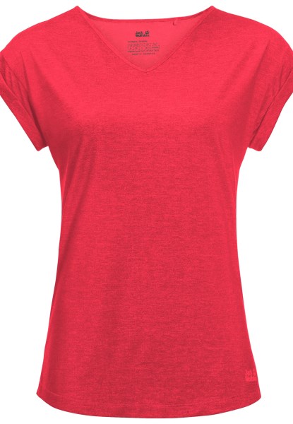 Oorsprong Jack Wolfskin Tulp Rood Koraal Kust T W