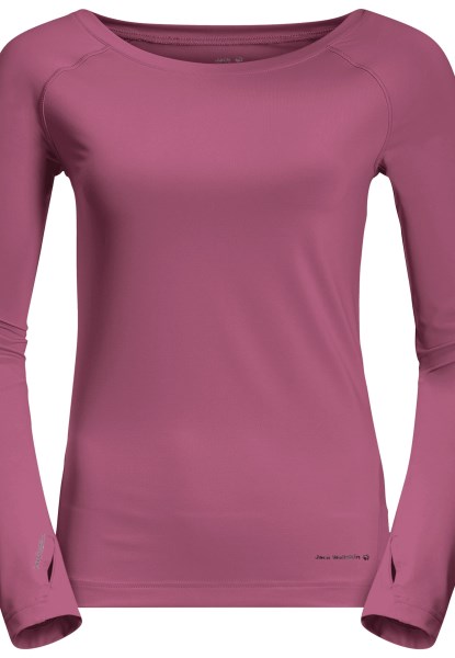 Violet Quartz Jack Wolfskin Tasman L/s W Nieuw