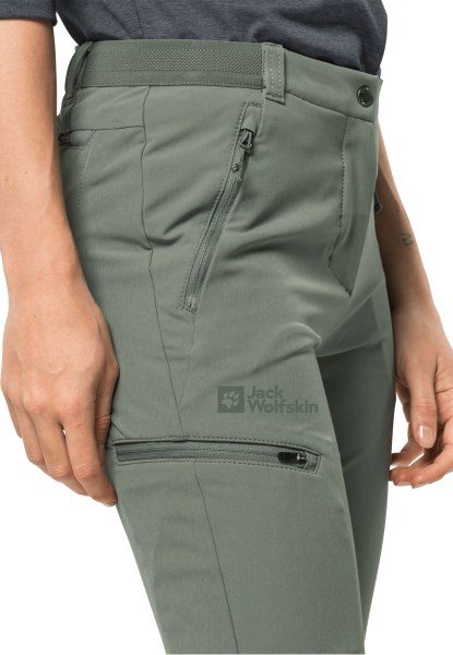 Hedge Green Geigelstein Broek W Jack Wolfskin Nieuw
