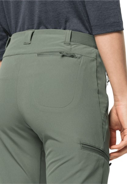 Hedge Green Geigelstein Broek W Jack Wolfskin Nieuw