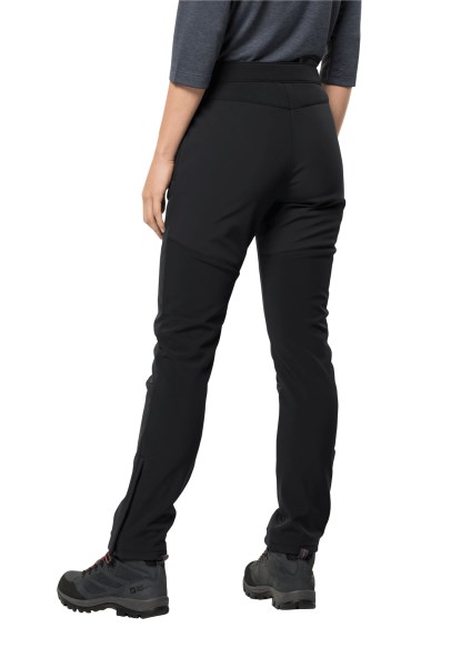 Zwarte Stollberg Broek W Fashion Jack Wolfskin
