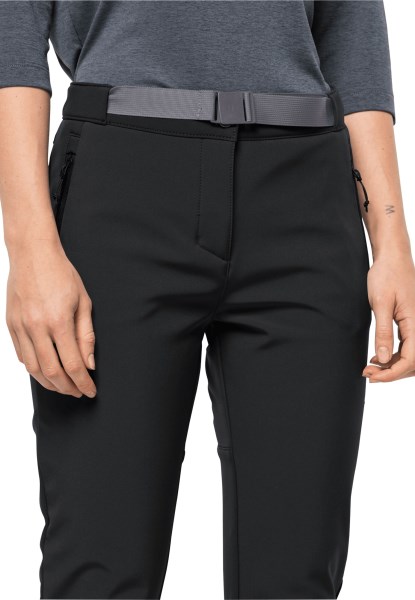 Zwarte Stollberg Broek W Fashion Jack Wolfskin