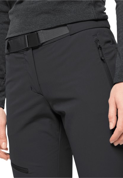 Collectie Holdsteig Broek W Jack Wolfskin Zwart