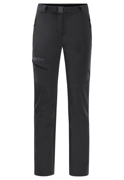 Collectie Holdsteig Broek W Jack Wolfskin Zwart