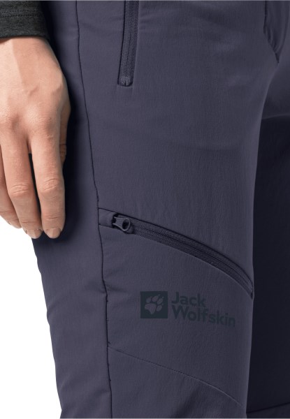 Merk Grafiet Holdsteig Broek W Jack Wolfskin