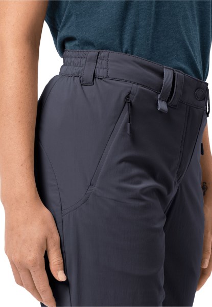 Originele Grafietjack Wolfskin Activeer Lichte Broek Dames