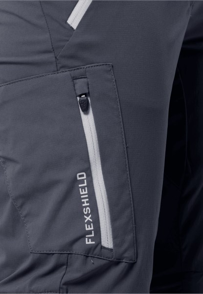 Overland Wegritsbaar W Jack Wolfskin Nieuw Grafiet