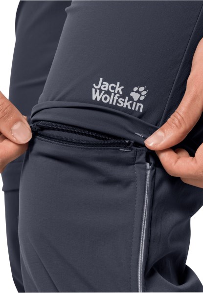 Overland Wegritsbaar W Jack Wolfskin Nieuw Grafiet