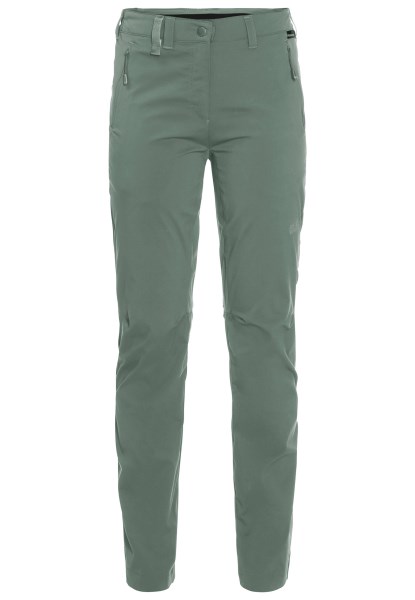 Activeer Lichte Broek Dames Hedge Green Collectie Jack Wolfskin