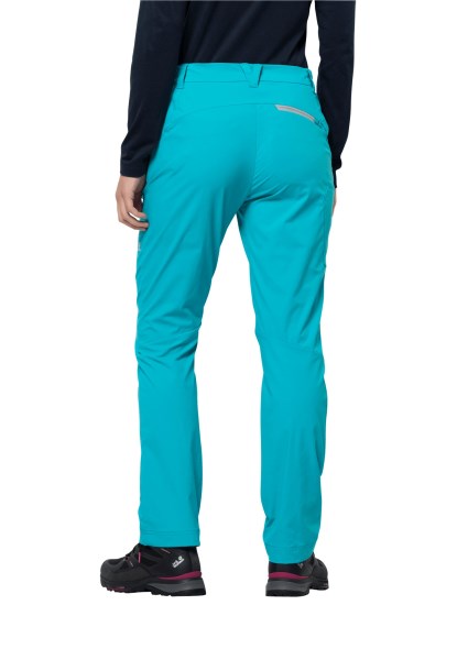 Donkere Aqua Jack Wolfskin Overland Broek W Mode