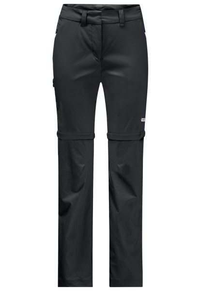 Zwarte Overland Ritssluiting Met Originele Jack Wolfskin