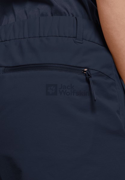 Origineel Jack Wolfskin Nachtblauw Pack & Go Short W