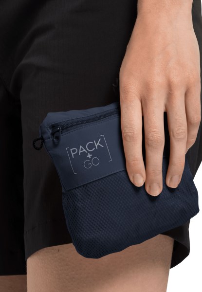 Origineel Jack Wolfskin Nachtblauw Pack & Go Short W