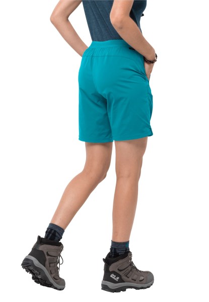 Hilltop Trailshort W Jack Wolfskin Dark Aqua Fashion